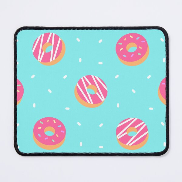 Item preview, Sweet Delights: Donut Pattern With Blue Background designed and sold by butani4.