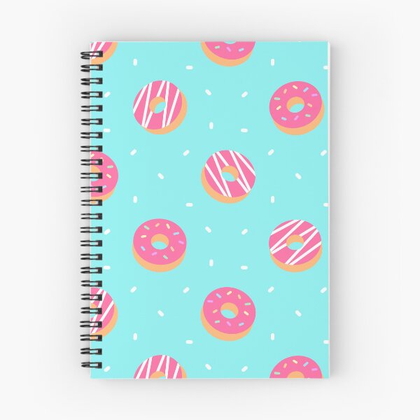 Item preview, Sweet Delights: Donut Pattern With Blue Background designed and sold by butani4.