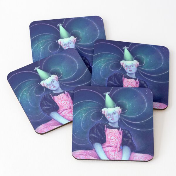 Item preview, Space Girl  designed and sold by cosmicbeestudio.