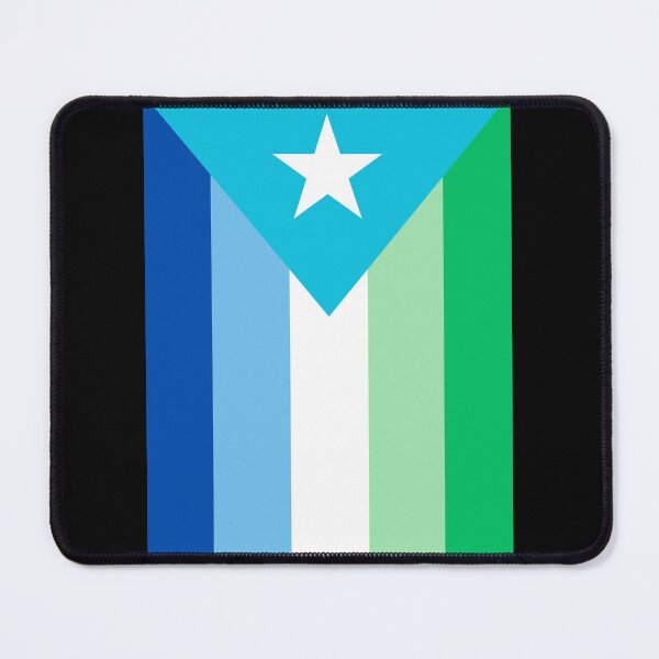Item preview, Puerto Rico/Puerto Rican Boricua Achillean/MLM/Gay LGBT Queer Flag designed and sold by armontheroad.