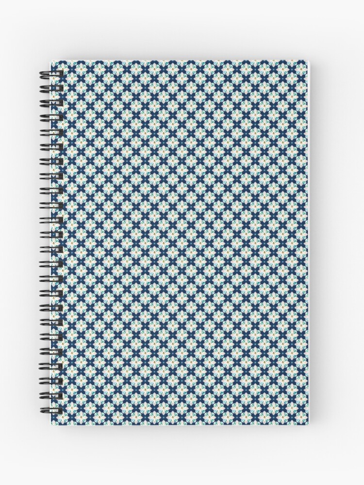 Thumbnail 1 of 3, Spiral Notebook, Flower Pattern "Casey" - Default designed and sold by Patterns For Products.