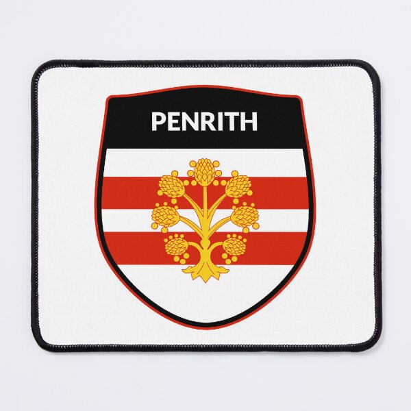 Item preview, Penrith - Westmorland Flag Badge designed and sold by Cumbria Guru.