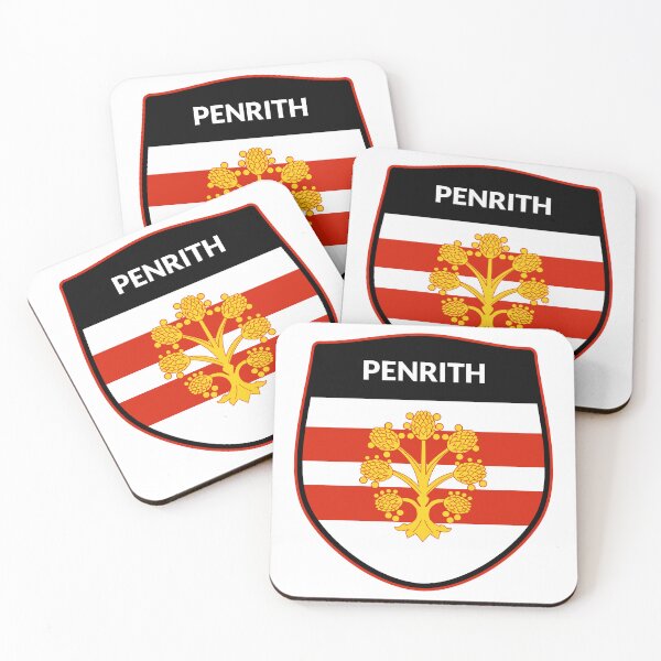 Item preview, Penrith - Westmorland Flag Badge designed and sold by Cumbria Guru.