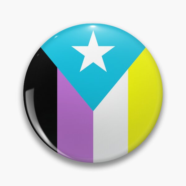 Item preview, Puerto Rico/Puerto Rican Boricua Transgender/Trans Nonbinary Queer LGBT Flag designed and sold by armontheroad.