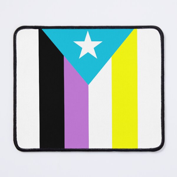 Item preview, Puerto Rico/Puerto Rican Boricua Transgender/Trans Nonbinary Queer LGBT Flag designed and sold by armontheroad.