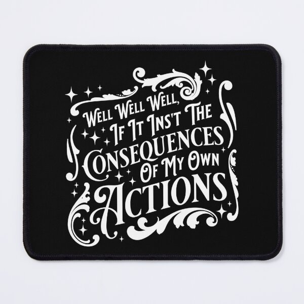 Item preview, If It Isnt the Consequences Of My Own Actions - White Text designed and sold by MillyD13.