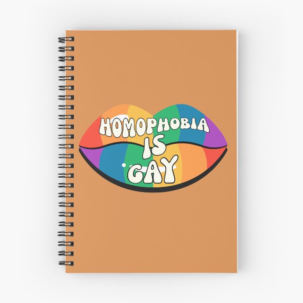 Item preview, Homophobia Is Gay Rainbow Lips designed and sold by SunfullyYours.