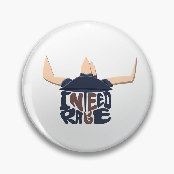 Item preview, I Need Rage - Bedwars Barbarian Design designed and sold by TyxShop.