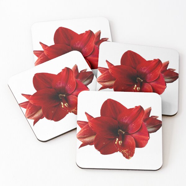 Item preview, Amarylis, red flower. designed and sold by TheTwoWorlds.