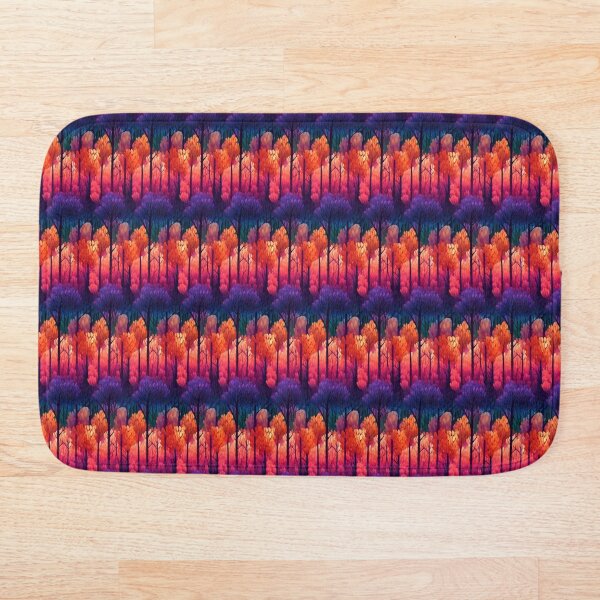 Item preview, Psychedelic Autumn Forest Pattern designed and sold by thsmithworkshop.