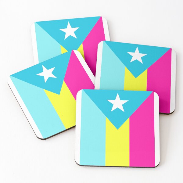 Item preview, Puerto Rico/Puerto Rican Boricua Pansexual/Pan Queer LGBT Flag designed and sold by armontheroad.