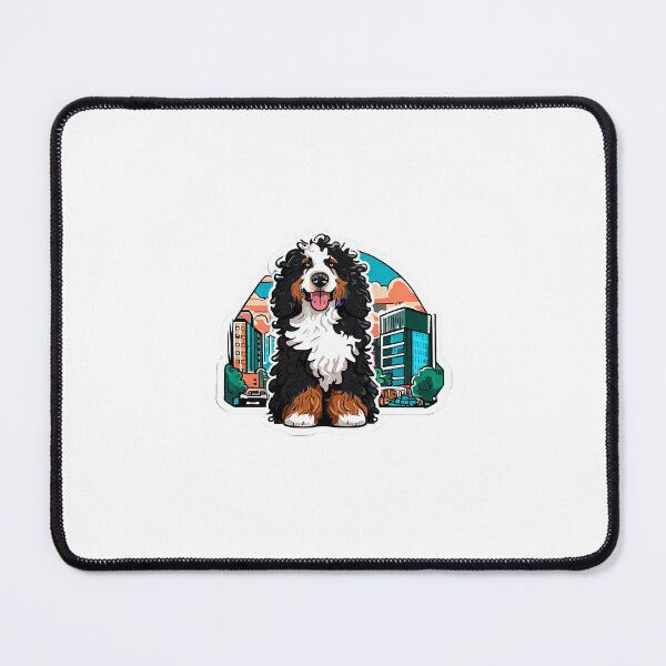 Item preview, Bernadoodle in the city designed and sold by timgd22.