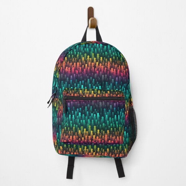 Item preview, Outdoor Pride Rainbow Forest Pattern designed and sold by thsmithworkshop.