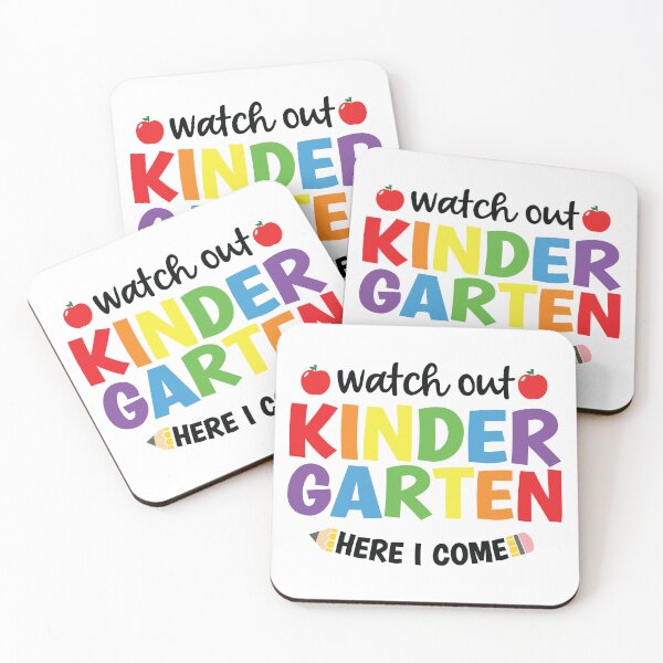 Item preview, Watch Out Kindergarten Here I Come Back to School Kid  designed and sold by _ROYAL_ PRINT_ ⭐⭐⭐⭐⭐.