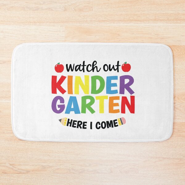 Item preview, Watch Out Kindergarten Here I Come Back to School Kid  designed and sold by _ROYAL_ PRINT_ ⭐⭐⭐⭐⭐.