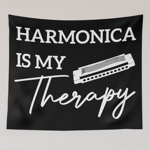 Item preview, Harmonica Is My Therapy designed and sold by Azz4art.