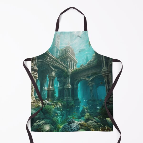 Item preview, Ciudad submarina de la Atlántida designed and sold by Luna-Art-Design.