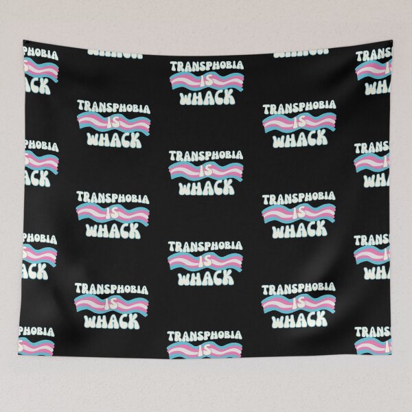 Item preview, Transphobia Trans Flag designed and sold by SunfullyYours.