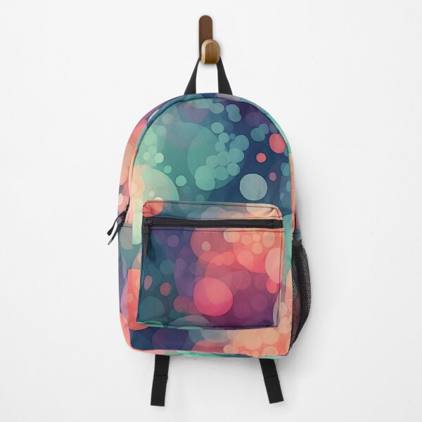Item preview, Abstract colorful bubbles pattern designed and sold by enipra.