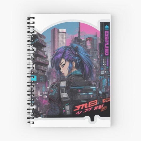 Item preview, Futuristic fashionista in the cyber metropolis. designed and sold by mefirefire.