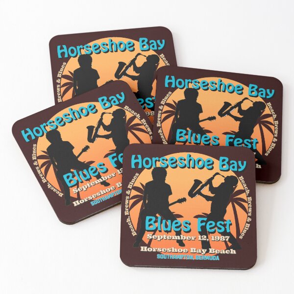 Item preview, Horseshoe Bay Blues Festival 1987 designed and sold by Nomadic Spirit Studios.