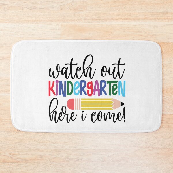 Item preview, Watch Out Kindergarten Here I Come Back to School Kid  designed and sold by _ROYAL_ PRINT_ ⭐⭐⭐⭐⭐.