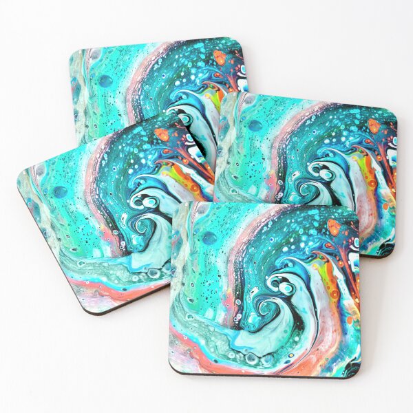 Item preview, Sea wave fluid art designed and sold by baksuart.