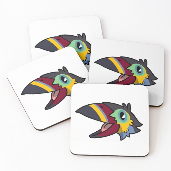 Item preview, Cartoon Colorful Plate Billed Mountain Toucan Art designed and sold by BambinosDeli.