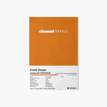 Buy Frank Ocean: Channel Orange Book Online at Low Prices in India