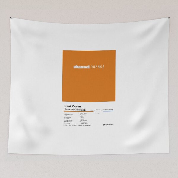 Item preview, Frank Ocean Posters | Channel Orange Poster | Album Cover Poster | Poster Print Wall Art | Custom Poster | Home Decor | Blond | Frank Ocean Poster designed and sold by spicynudo.