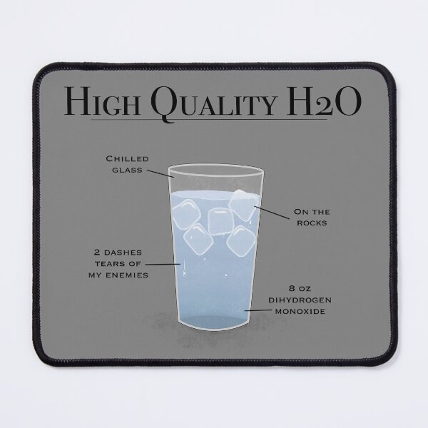 Item preview, High Quality H2O (black) designed and sold by ReisssPieces.
