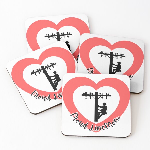 Item preview, Proud Linemom l Red Heart designed and sold by GabbyC03.