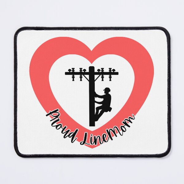 Item preview, Proud Linemom l Red Heart designed and sold by GabbyC03.