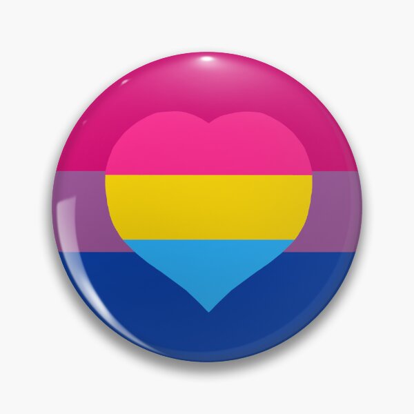 Item preview, Panromantic Bisexual Flag designed and sold by SanguineDesigns.