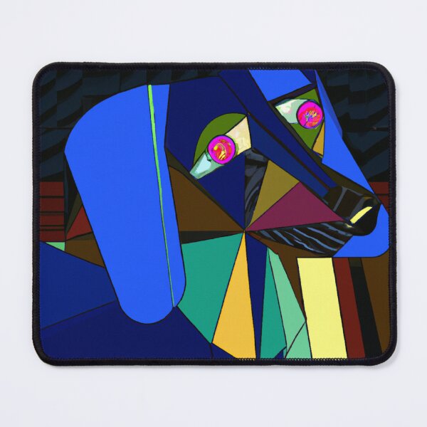 Item preview, Geometric Abstract Dachshund designed and sold by trendiclothes.