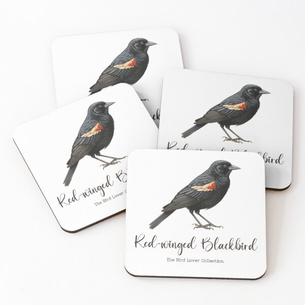 Item preview, Red-winged Blackbird - The Bird Lover Collection designed and sold by GoodOldVintage.