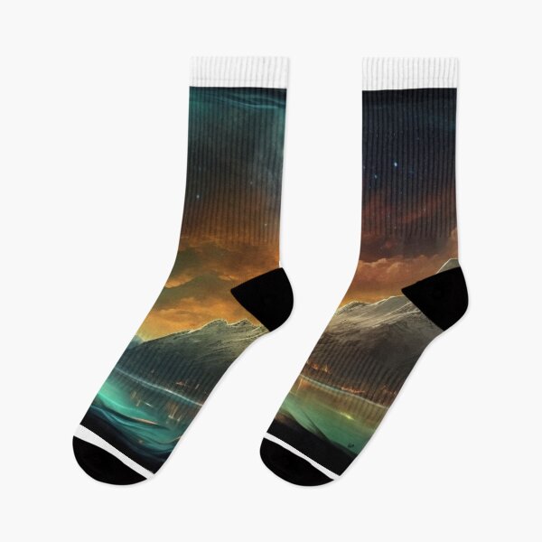 Item preview, Wonder Universe: Futuristic Abstract Landscape designed and sold by Cris888.