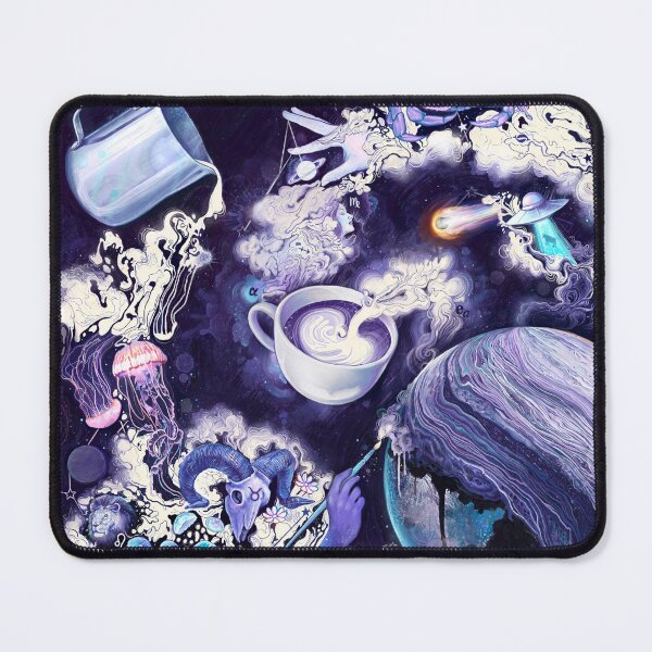 Item preview, Cosmic Latte - Space Illustration designed and sold by cosmicbeestudio.