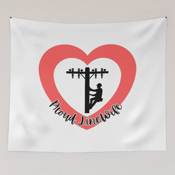 Item preview, Proud LineWife l Red Heart designed and sold by GabbyC03.