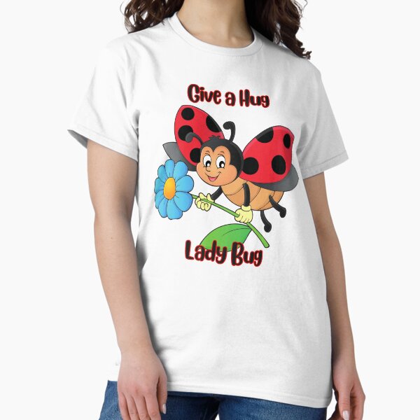 Item preview, Give a Hug Lady Bug designed and sold by derrslogcabin.
