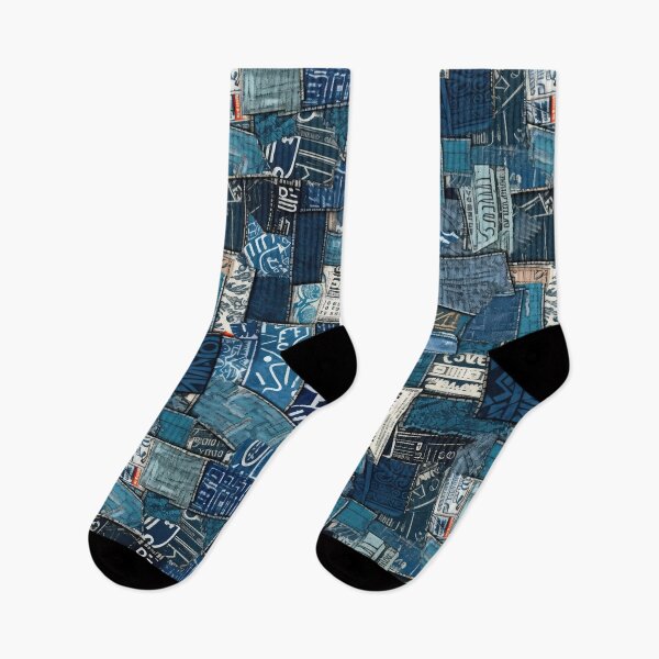 Item preview, Denim Pattern designed and sold by SpicyGraphicArt.