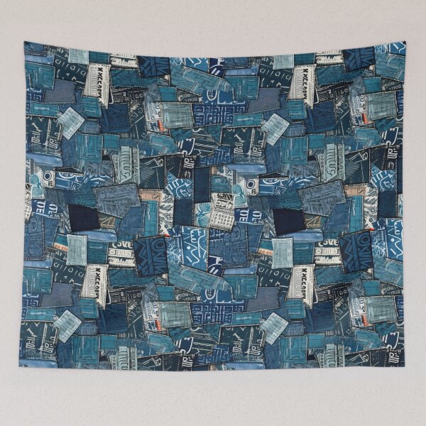 Item preview, Denim Pattern designed and sold by SpicyGraphicArt.