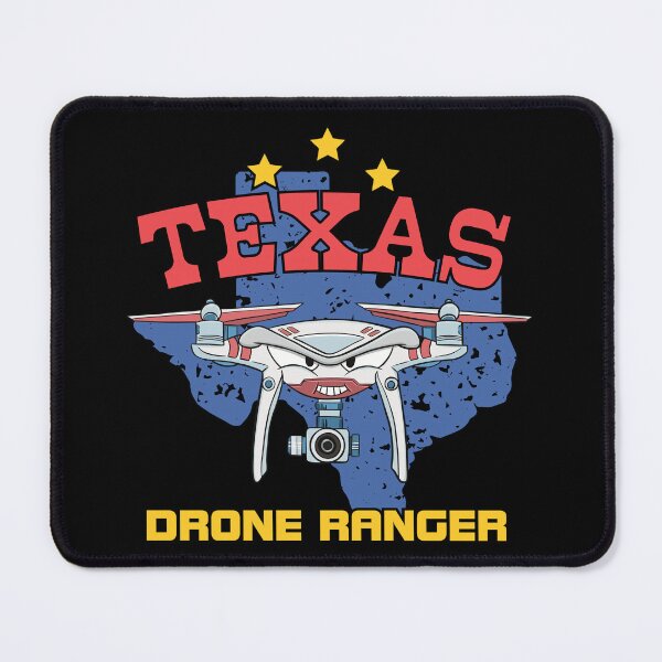 Item preview, Texas drone ranger : Humorous Drones designed and sold by ImaginarStore.