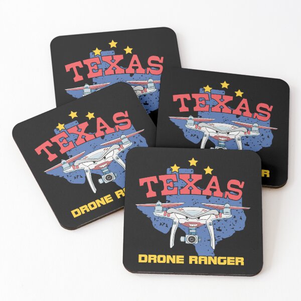 Item preview, Texas drone ranger : Humorous Drones designed and sold by ImaginarStore.