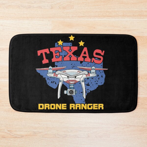 Item preview, Texas drone ranger : Humorous Drones designed and sold by ImaginarStore.