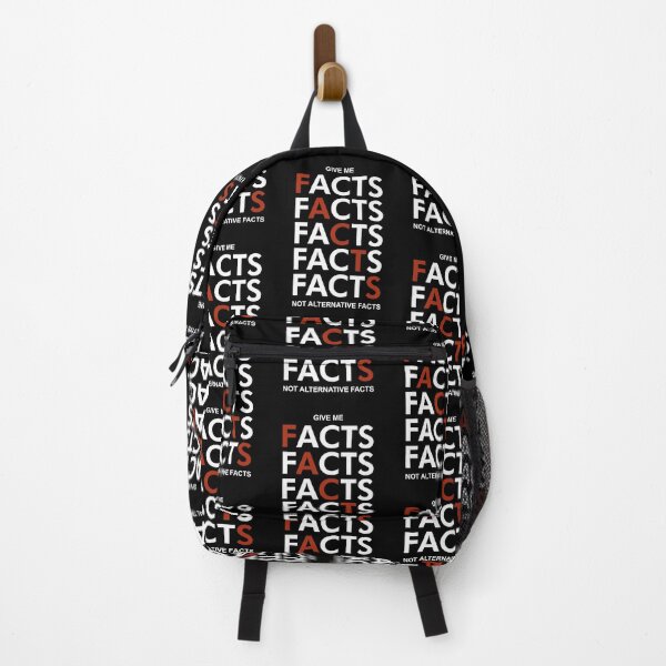 Item preview, Fact, facts, facts in white designed and sold by Politics-Corner.