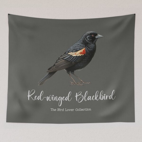 Item preview, Red-winged Blackbird - The Bird Lover Collection designed and sold by GoodOldVintage.