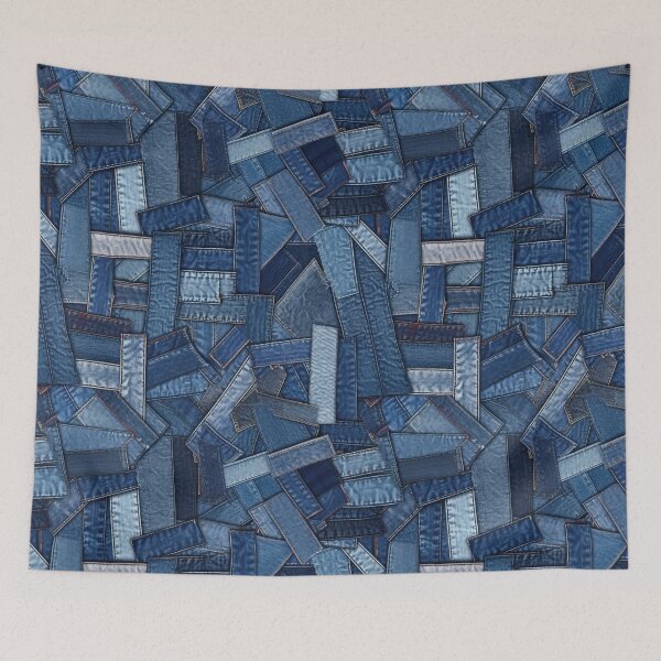 Item preview, Denim Pattern designed and sold by SpicyGraphicArt.