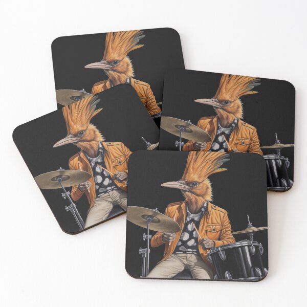 Item preview, Bird Drummer - Birds and Music Series designed and sold by MajesticBeasts.