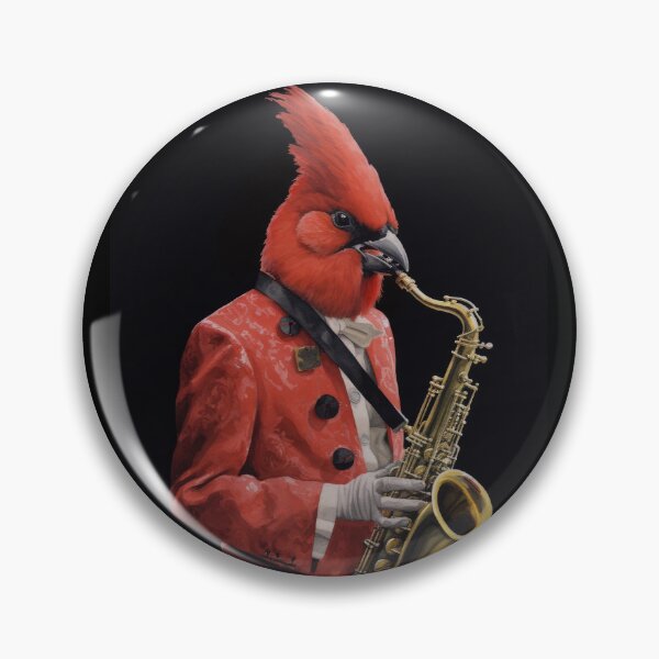 Item preview, Bird Saxophone Player - Birds and Music Series designed and sold by MajesticBeasts.